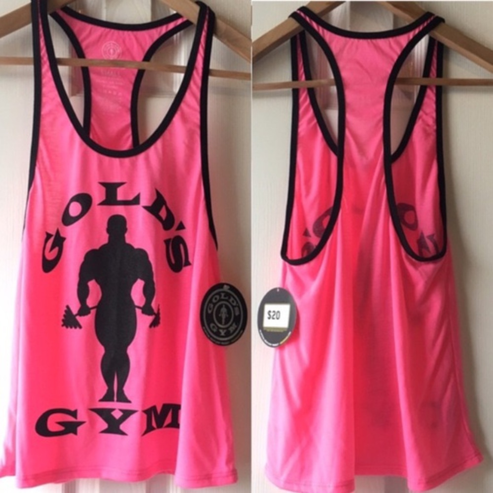 Pink Gold’s Gym Tank Top
